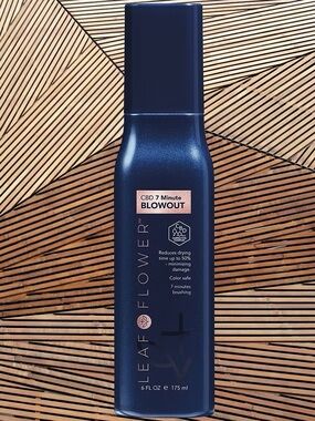 Leaf & Flower CBD 7 Minute Blowout spray
